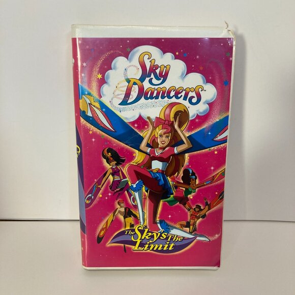 Sky Dancers: The Sky's The Limit VHS 1996 Kids Movie Tested Anime - Picture 1 of 5